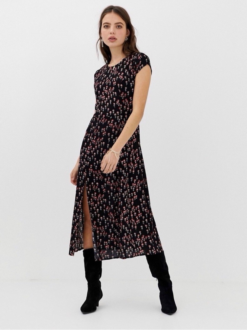 Free People Corrie Midi Dress